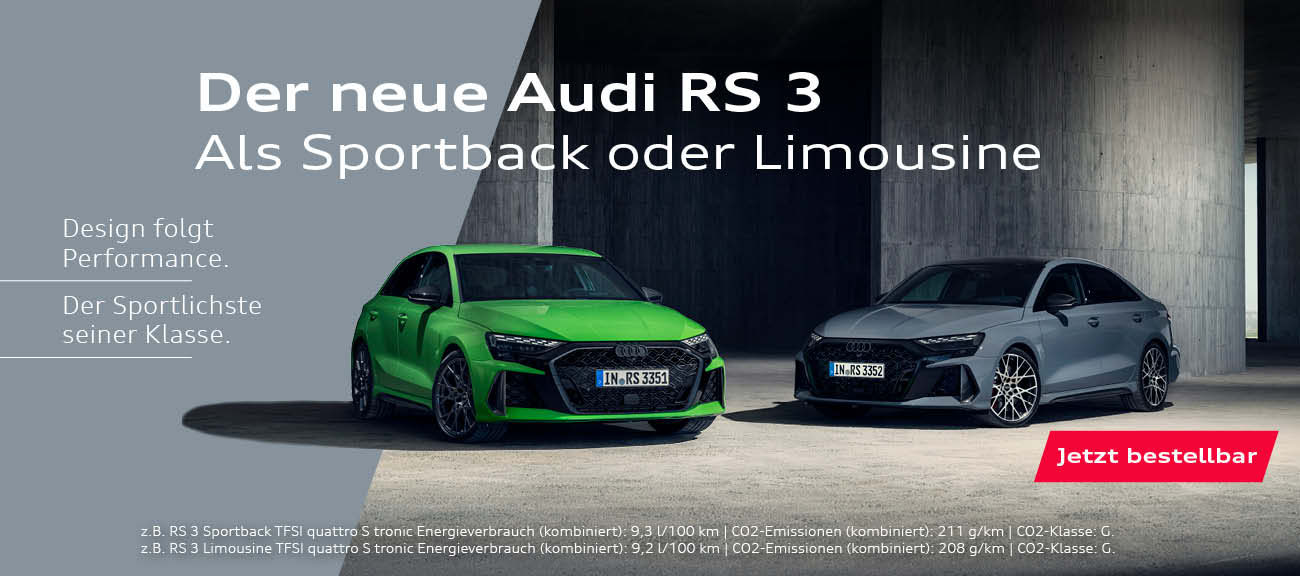 Der neue Audi RS3